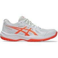 Волейбольні кросівки жіночі Asics UPCOURT 6 White/Vivid coral